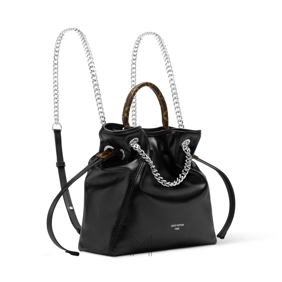 Balo Dáng Rút LV Off Duty Vibe Đen Da Cừu Chính Hãng MM239 2026 Balo Dáng Rút LV Off Duty Vibe Đen Da Cừu Chính Hãng MM239 2026