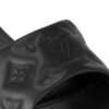 Dép LV Neo Revival Flat Mule màu đen hoạ tiết monogram dập nổi LVD16 2026