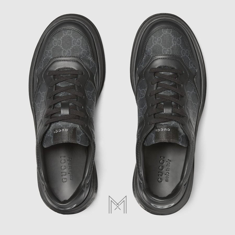 Giày thể thao Gucci Chunky Sneaker màu đen hoạ tiết GG hàng hiệu MHG52 2026 Giày thể thao Gucci Chunky Sneaker màu đen hoạ tiết GG hàng hiệu MHG52 2026