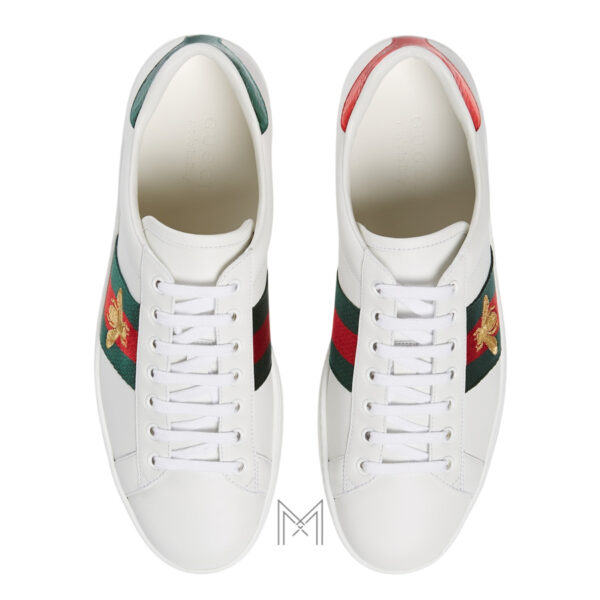 Giày thể thao Gucci Ace hoạ tiết ong hàng hiệu chính hãng MHG38