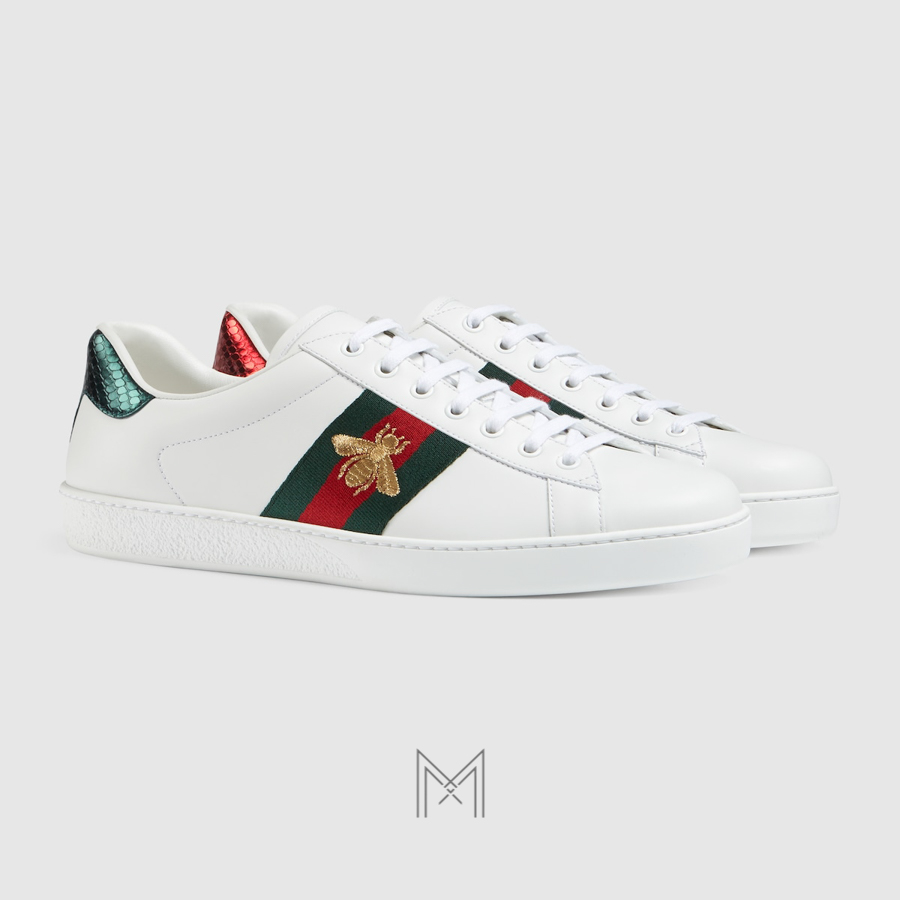 Giày thể thao Gucci Ace hoạ tiết ong hàng hiệu chính hãng MHG38 2026 Giày thể thao Gucci Ace hoạ tiết ong hàng hiệu chính hãng MHG38 2026
