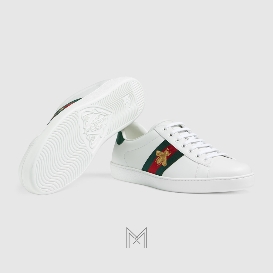 Giày thể thao Gucci Ace hoạ tiết ong hàng hiệu chính hãng MHG38 2026 Giày thể thao Gucci Ace hoạ tiết ong hàng hiệu chính hãng MHG38 2026