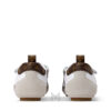 Giày LV Sneakerina Mary Jane màu trắng phối nâu monogram MLV32 2026