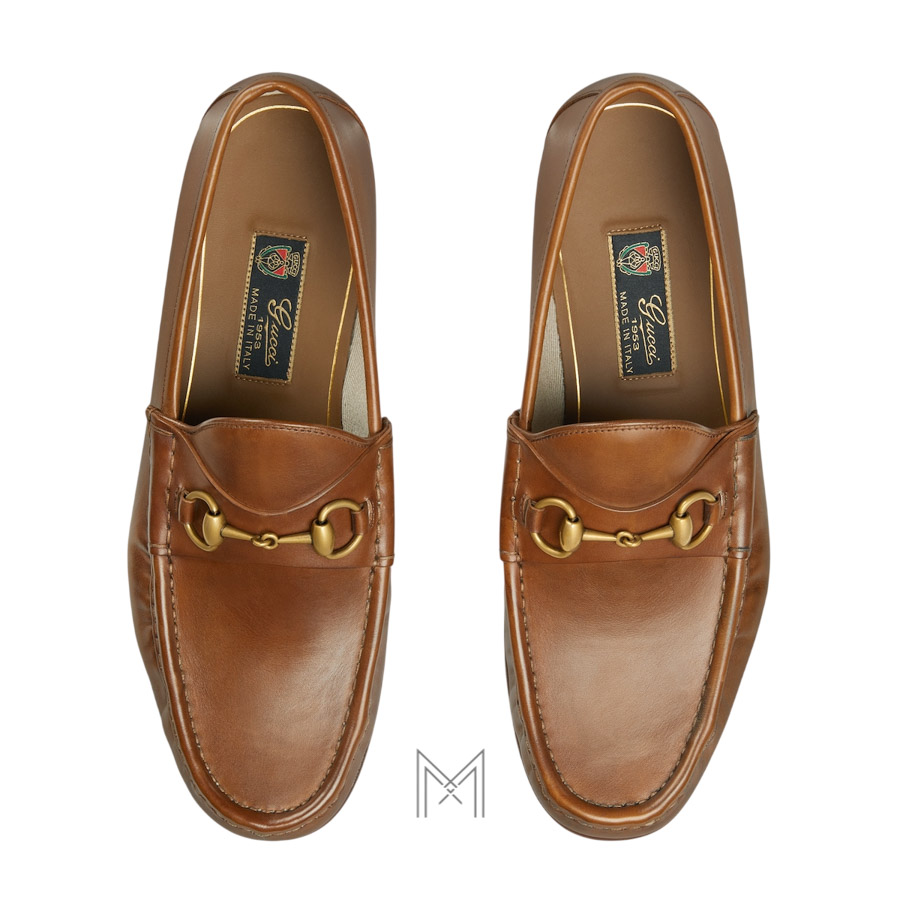 Giày da Gucci Horsebit 1953 loafer màu nâu authentic MHG18 2026 Giày da Gucci Horsebit 1953 loafer màu nâu authentic MHG18 2026