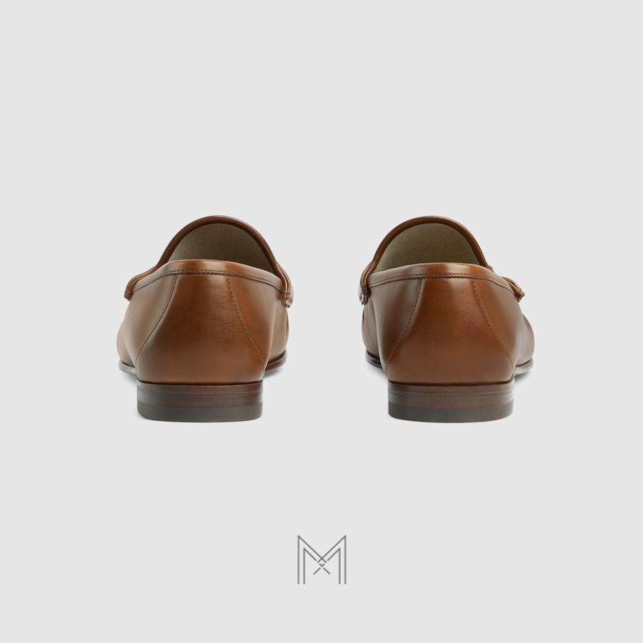 Giày da Gucci Horsebit 1953 loafer màu nâu authentic MHG18 2026 Giày da Gucci Horsebit 1953 loafer màu nâu authentic MHG18 2026