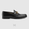 Giày da Gucci Horsebit 1953 loafer màu đen hàng hiệu MHG17 2026