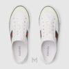 Giày thể thao nam Gucci Tennis 1977 Trainers màu trắng chính hãng MHG49 2026