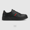 Giày da thể thao Gucci Chunky Trainer màu đen chính hãng MHG61 2026