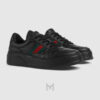 Giày da thể thao Gucci Chunky Trainer màu đen chính hãng MHG61 2026
