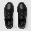 Giày da thể thao Gucci Chunky Trainer màu đen chính hãng MHG61 2026