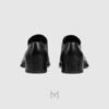 Giày tây nam Gucci màu đen hoạ tiết lasered GG chính hãng MHG65 2026