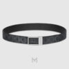Thắt lưng Gucci màu đen canvas GG Supreme mặt khoá bạc authentic GTL05 2026