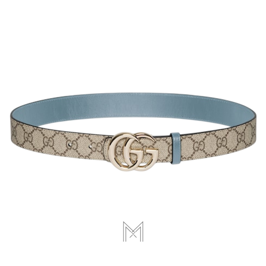 Thắt lưng Gucci hai mặt khoá Double G kim loại màu vàng GTL109 2026 Thắt lưng Gucci hai mặt khoá Double G kim loại màu vàng GTL109 2026
