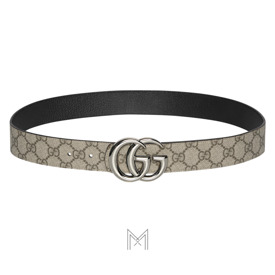 Thắt lưng Gucci hai mặt khoá GG kim loại chính hãng GTL29 2026 Thắt lưng Gucci hai mặt khoá GG kim loại chính hãng GTL29 2026