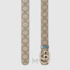 Thắt lưng Gucci hai mặt khoá Double G kim loại màu vàng GTL109 2026 Thắt lưng Gucci hai mặt khoá Double G kim loại màu vàng GTL109 2026