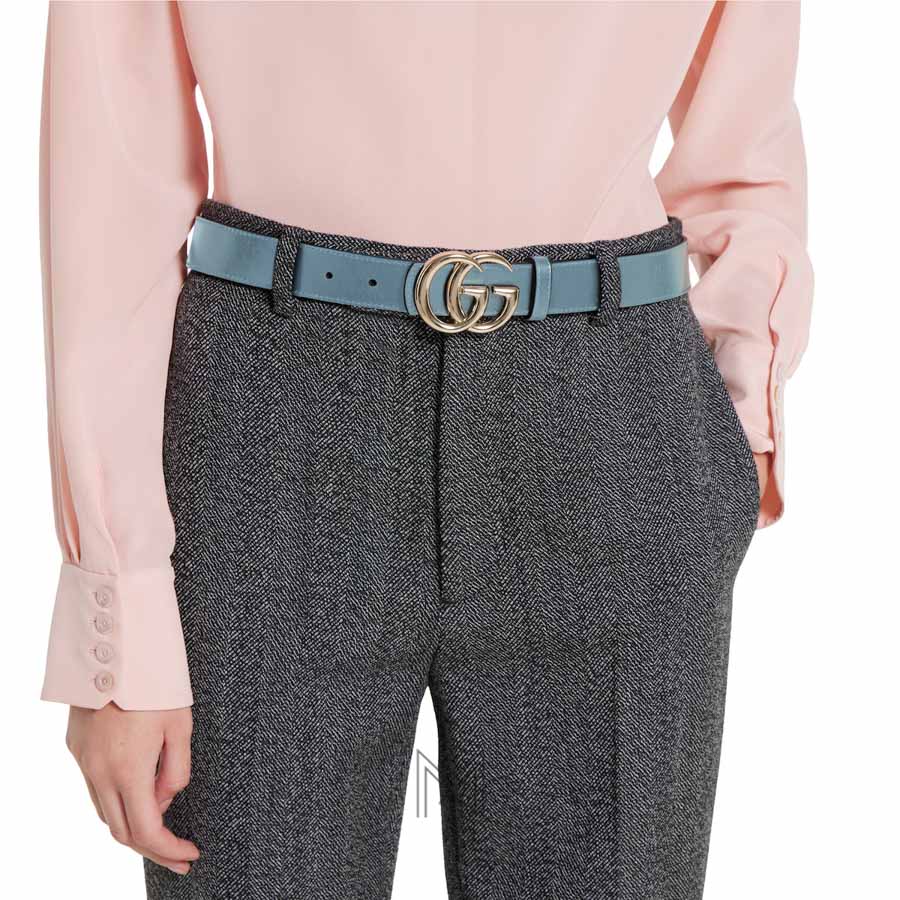 Thắt lưng Gucci hai mặt khoá Double G kim loại màu vàng GTL109 2026 Thắt lưng Gucci hai mặt khoá Double G kim loại màu vàng GTL109 2026