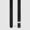 Thắt lưng Gucci Gucci hai mặt màu đen hoạ tiết khoá chữ nhật authentic GTL17 2026 Thắt lưng Gucci Gucci hai mặt màu đen hoạ tiết khoá chữ nhật authentic GTL17 2026
