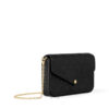 Túi Đeo Chéo Nữ LV Félicie Pochette Màu Đen Da Empreinte Luxury MM029 2026