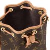 Túi Đeo Chéo Louis Vuitton Nano Noé Màu Nâu Monogram Auth MM004 2026