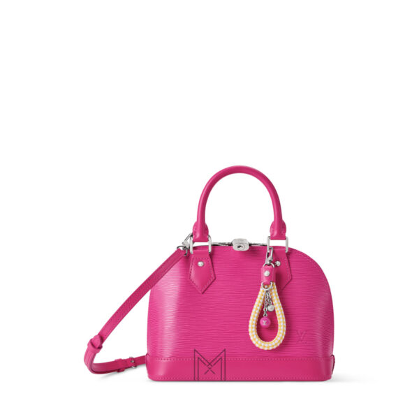Túi Xách Hến LV Alma BB Hồng Fuchsia Da Epi Hàng Hiệu Authentic MM053