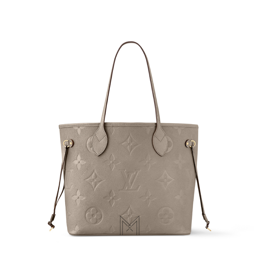 Túi Xách Nữ LV Neverfull MM Xám Tourterelle Monogram Authentic MM159 2026 Túi Xách Nữ LV Neverfull MM Xám Tourterelle Monogram Authentic MM159 2026