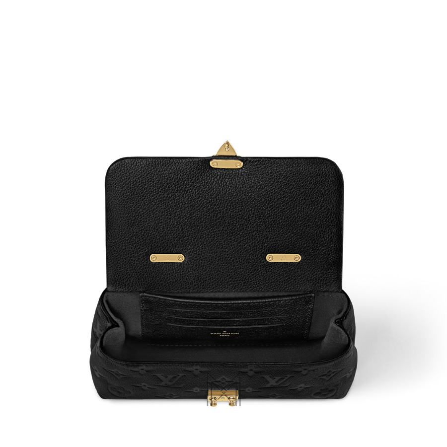 Túi Xách Đeo Chéo Louis Vuitton Nano Madeleine Đen Da Empreinte Auth MM031 2026 Túi Xách Đeo Chéo Louis Vuitton Nano Madeleine Đen Da Empreinte Auth MM031 2026