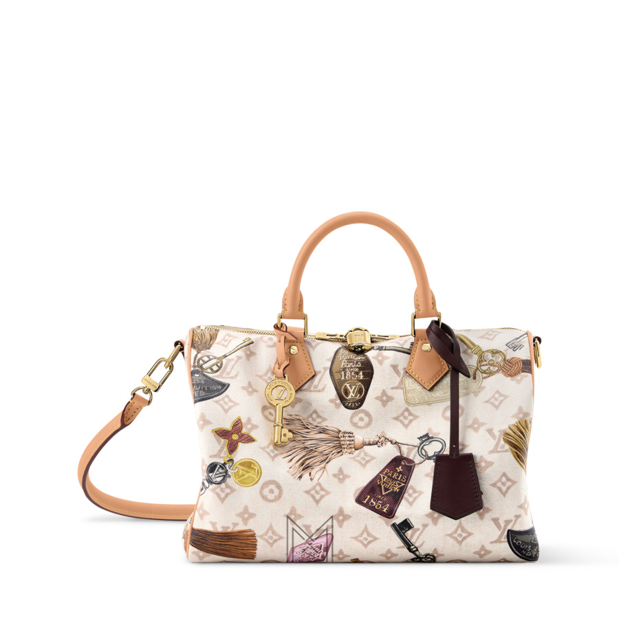 Túi Trống LV Speedy 30 Soft Họa Tiết Retro Chính Hãng Mm216 2026 Túi Trống LV Speedy 30 Soft Họa Tiết Retro Chính Hãng Mm216 2026