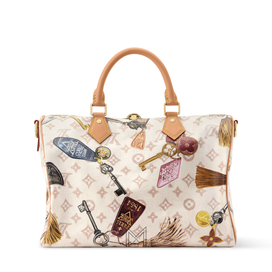 Túi Trống LV Speedy 30 Soft Họa Tiết Retro Chính Hãng Mm216 2026 Túi Trống LV Speedy 30 Soft Họa Tiết Retro Chính Hãng Mm216 2026