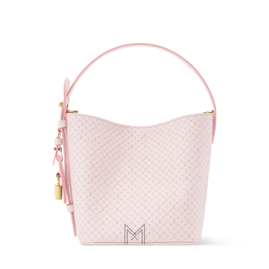 Túi Xách Dáng Xô LV All In BB Hồng Monogram Chính Hãng MM197 2026 Túi Xách Dáng Xô LV All In BB Hồng Monogram Chính Hãng MM197 2026