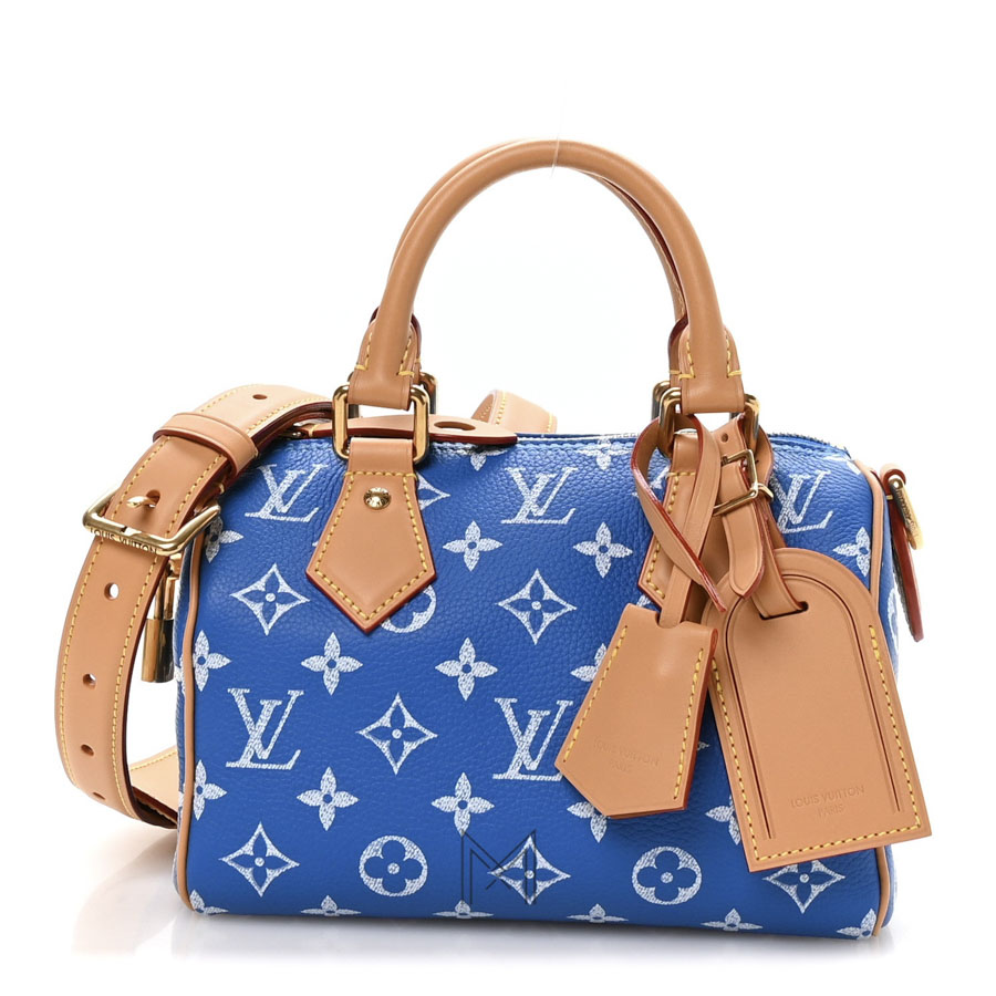 Túi Trống LV Speedy Màu Xanh Dương Monogram Chính Hãng LV398 2026 Túi Trống LV Speedy Màu Xanh Dương Monogram Chính Hãng LV398 2026