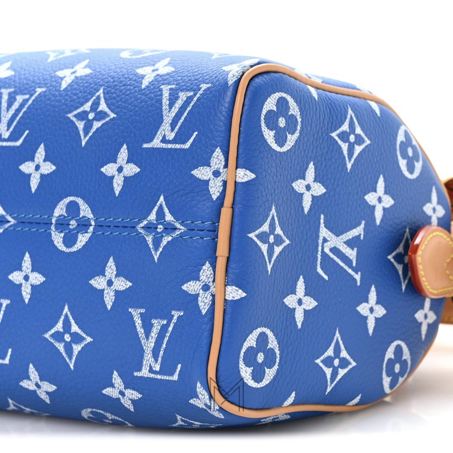 Túi Trống LV Speedy Màu Xanh Dương Monogram Chính Hãng LV398 2026 Túi Trống LV Speedy Màu Xanh Dương Monogram Chính Hãng LV398 2026