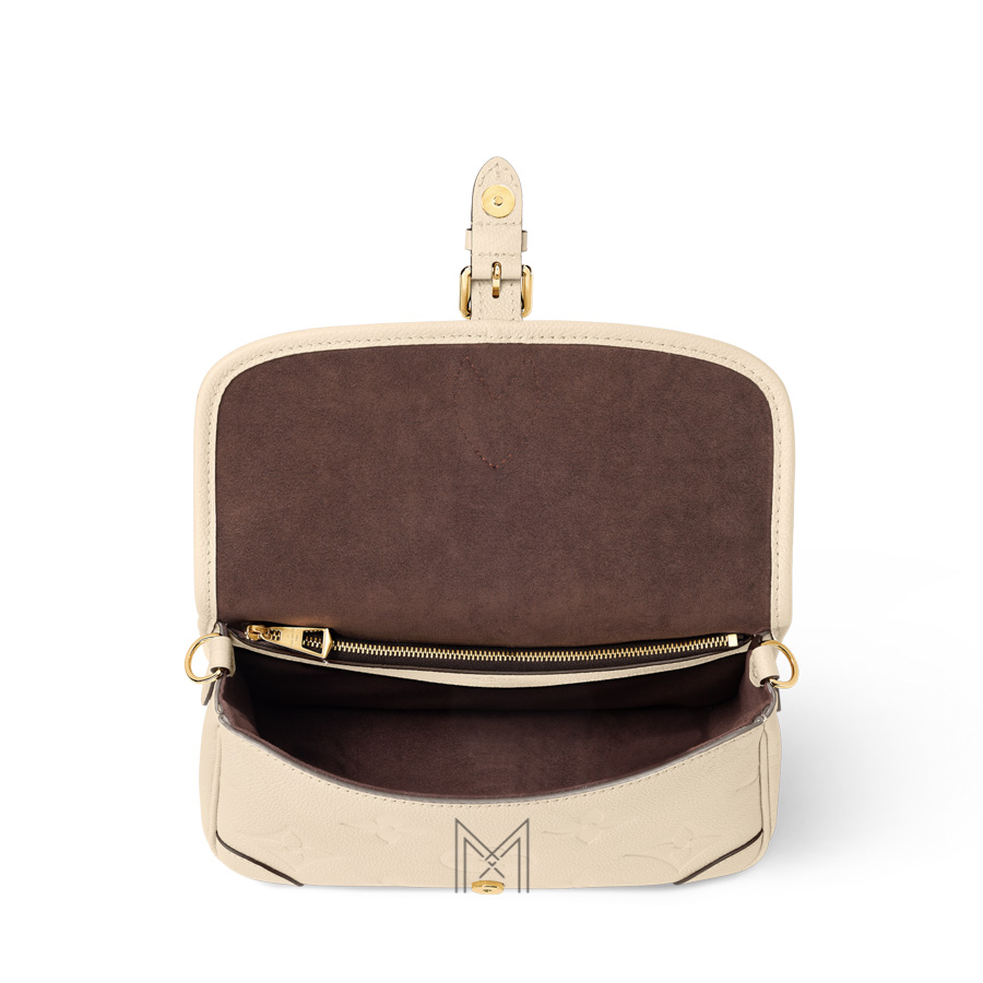 Túi Xách Louis Vuitton Diane Trắng Da Monogram Empreinte Authentic MM058 2026 Túi Xách Louis Vuitton Diane Trắng Da Monogram Empreinte Authentic MM058 2026
