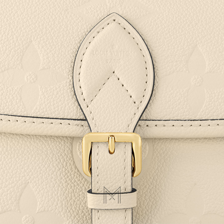 Túi Xách Louis Vuitton Diane Trắng Da Monogram Empreinte Authentic MM058 2026 Túi Xách Louis Vuitton Diane Trắng Da Monogram Empreinte Authentic MM058 2026