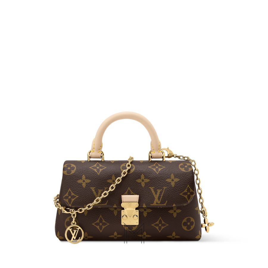 Túi Xách Louis Vuitton Nano Madeleine Nâu Monogram Chính Hãng MM173 2026 Túi Xách Louis Vuitton Nano Madeleine Nâu Monogram Chính Hãng MM173 2026