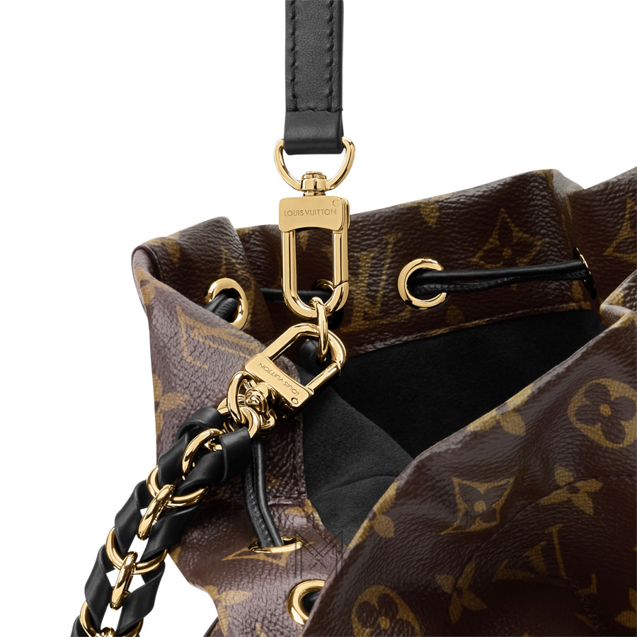 Túi Xách Đeo Chéo Louis Vuitton Noé Trunk Nâu Monogram Chính Hãng MM042 2026 Túi Xách Đeo Chéo Louis Vuitton Noé Trunk Nâu Monogram Chính Hãng MM042 2026
