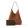 Túi Xách Nữ LV Low Key Hobo MM Nâu Chính Hãng MM121 2026 Túi Xách Nữ LV Low Key Hobo MM Nâu Chính Hãng MM121 2026