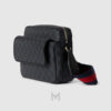 Túi đeo chéo Gucci màu đen hoạ tiết monogram canvas chính hãng TGG38 2026 Túi đeo chéo Gucci màu đen hoạ tiết monogram canvas chính hãng TGG38 2026