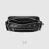 Túi đeo chéo Gucci da màu đen dập nổi GG Supreme authentic TGG46 2026 Túi đeo chéo Gucci da màu đen dập nổi GG Supreme authentic TGG46 2026
