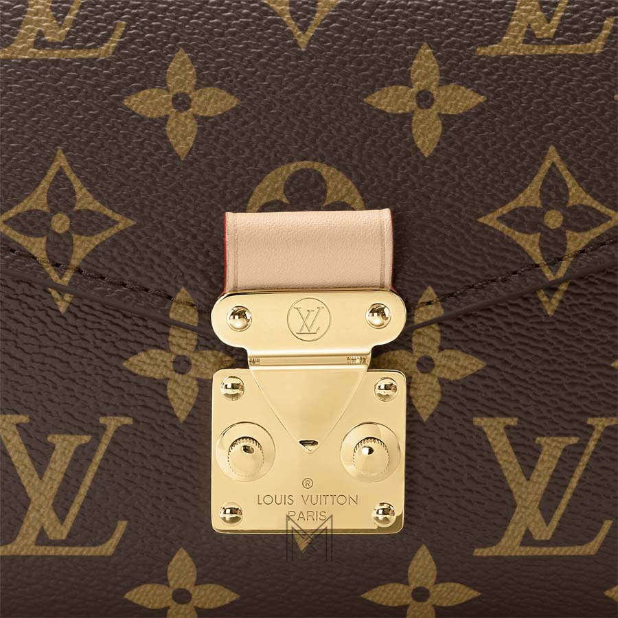 Túi Đeo Chéo Nữ LV Pochette Métis East West Nâu Monogram Auth MM033 2026 Túi Đeo Chéo Nữ LV Pochette Métis East West Nâu Monogram Auth MM033 2026