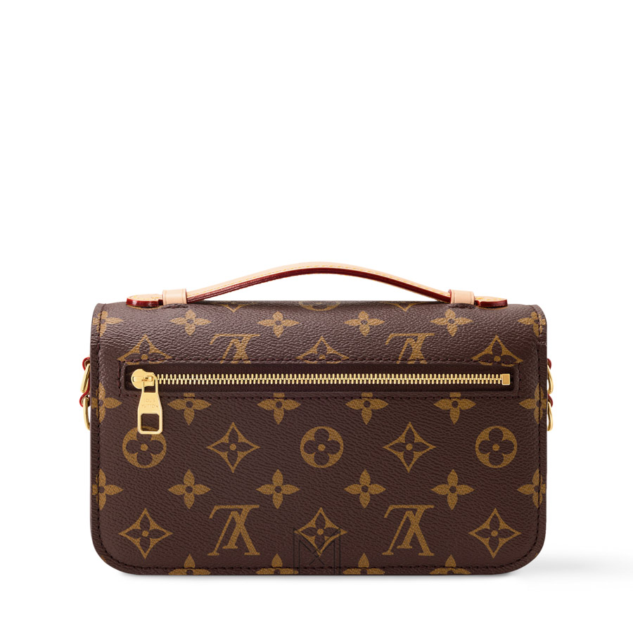Túi Đeo Chéo Nữ LV Pochette Métis East West Nâu Monogram Auth MM033 2026 Túi Đeo Chéo Nữ LV Pochette Métis East West Nâu Monogram Auth MM033 2026