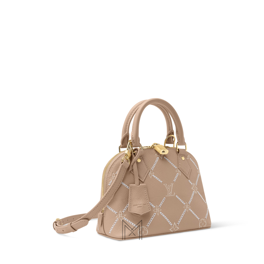 Túi Hến LV Alma BB Màu Be Monogram Chính Hãng MM196 2026 Túi Hến LV Alma BB Màu Be Monogram Chính Hãng MM196 2026