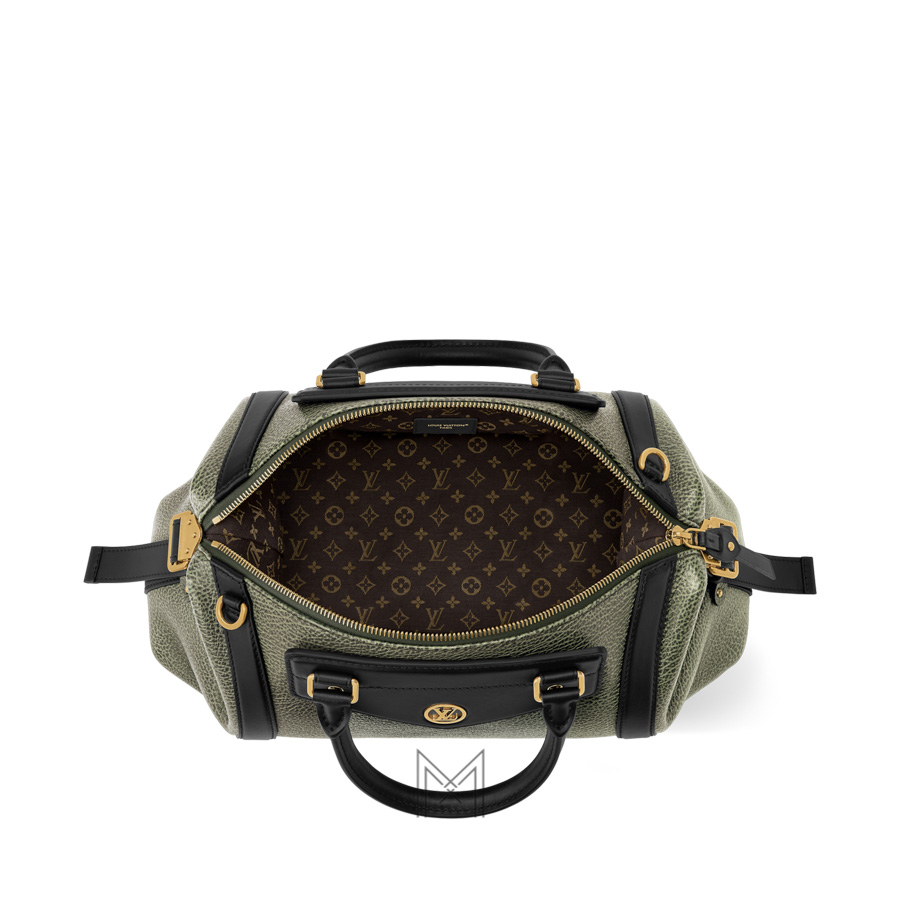 Túi Xách LV Biker MM Xanh Kaki Viền Đen Da Cừu Pixel Chính Hãng MM146 2026 Túi Xách LV Biker MM Xanh Kaki Viền Đen Da Cừu Pixel Chính Hãng MM146 2026