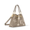 Túi Xách LV Bundle Màu Be Monogram Hàng Hiệu MM099 2026