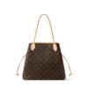 Túi Xách LV Neverfull Bandoulière Upside Down MM Sari Red Monogram Canvas MM155 2026 Túi Xách LV Neverfull Bandoulière Upside Down MM Sari Red Monogram Canvas MM155 2026