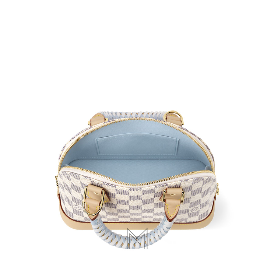 Túi Xách Louis Vuitton Alma BB Damier Azur Canvas Chính Hãng MM175 2026 Túi Xách Louis Vuitton Alma BB Damier Azur Canvas Chính Hãng MM175 2026