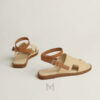 Sandal Hermes Maya chính hãng màu be da lộn MHHH029 2026