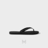 Dép xỏ ngón Prada Brushed leather Flip-flops màu đen authentic MHHP050 2026 Dép xỏ ngón Prada Brushed leather Flip-flops màu đen authentic MHHP050 2026