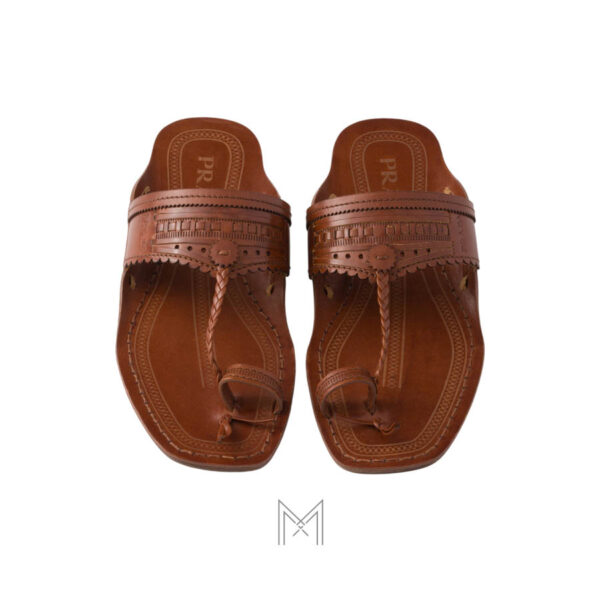Dép xỏ ngón Prada Made in India x Inspired by Kolhapuri Chappal chính hãng MHHP006