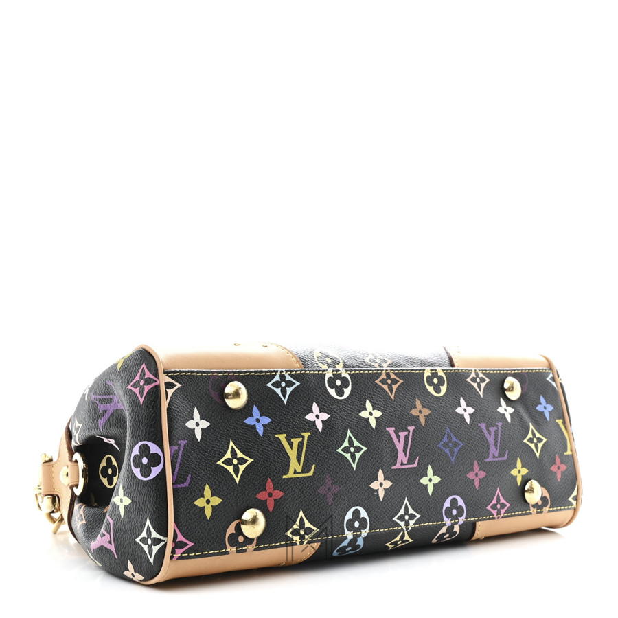 Túi Cầm Tay Louis Vuitton Nữ Đen Multicolor Monogram CC004 2026 Túi Cầm Tay Louis Vuitton Nữ Đen Multicolor Monogram CC004 - Ảnh 8