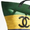 Túi Chanel Shopping maxi Coco Beach 2026 Da bê phối Raffia authentic TCN16 2026